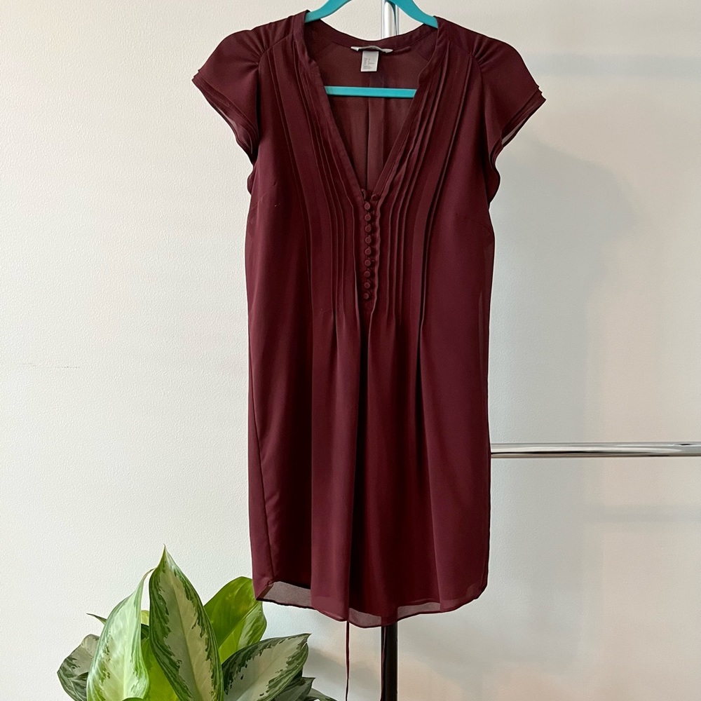 Small Maroon Dress